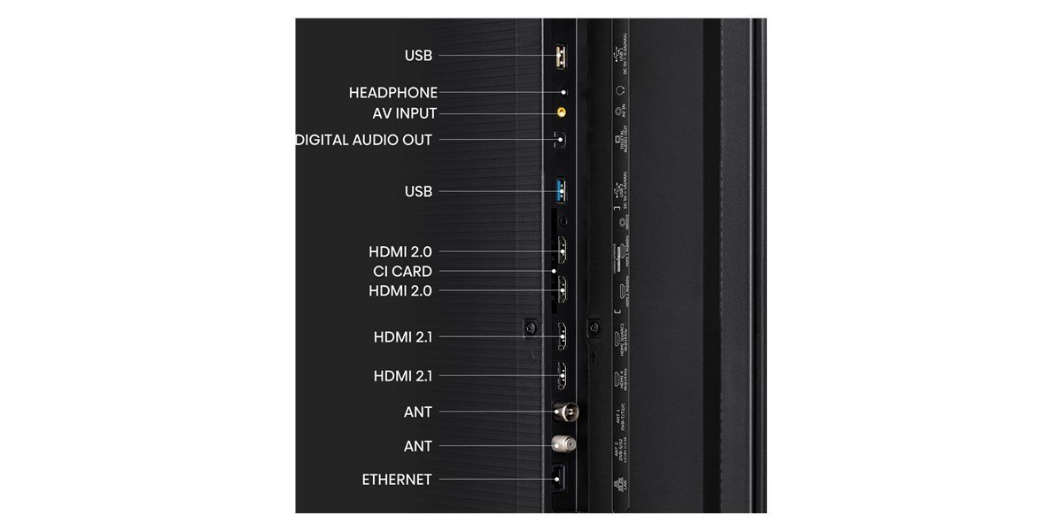 Hisense 65UXKQ - Téléviseur Mini-LED 4K de 165 cm – Image 4