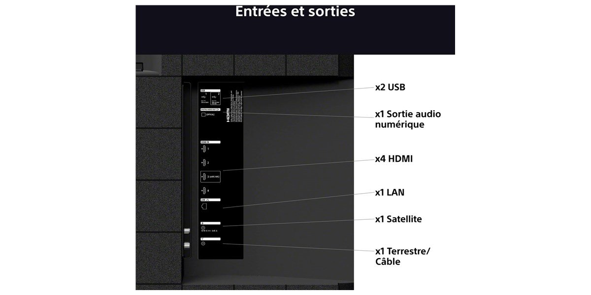 Sony 75 Bravia 3 (K-75S3) - Téléviseur LED 4K de 189 cm – Image 7