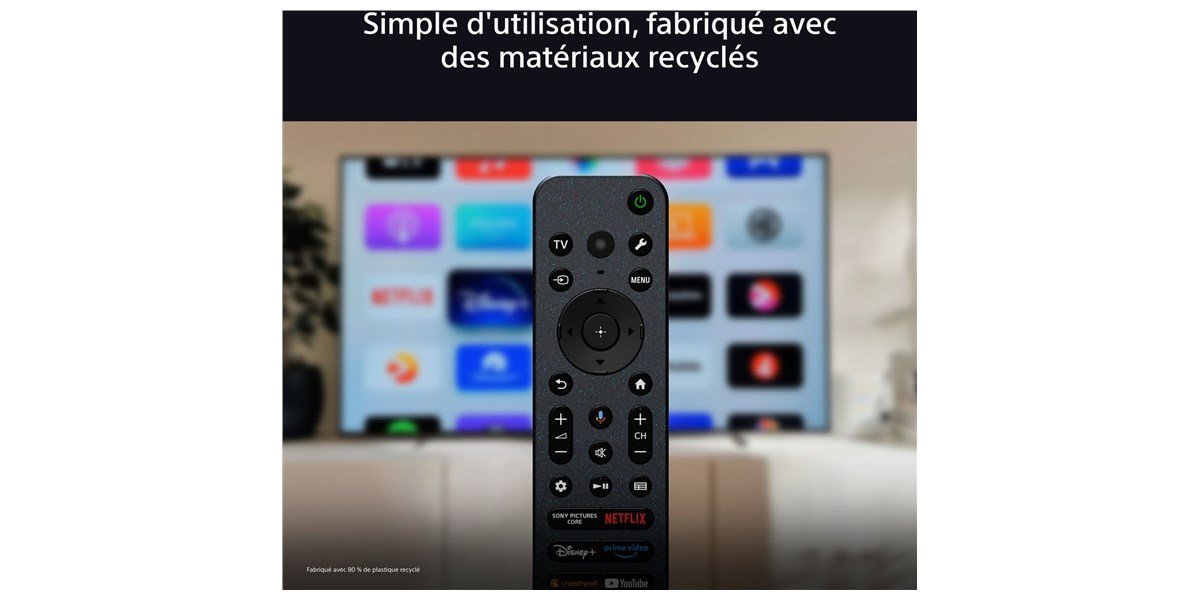 Sony 75 Bravia 3 (K-75S3) - Téléviseur LED 4K de 189 cm