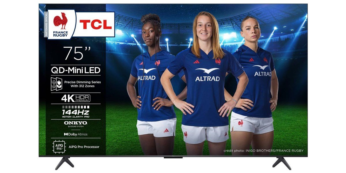 TCL 85T69C - Téléviseur QLED 4K de 213 cm