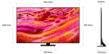 Samsung TQ65QN90F - Téléviseur Neo QLED 4K de 164 cm