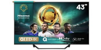 Hisense 43A7Q - Téléviseur QLED 4K de 108 cm