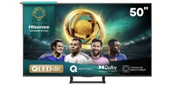 Hisense 50A7Q - Téléviseur QLED 4K de 126 cm