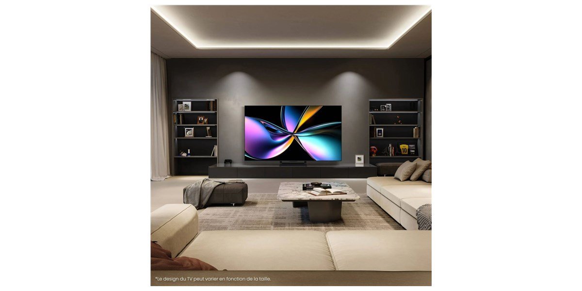 Hisense 65U7Q Pro - Téléviseur QLED 4K de 164 cm