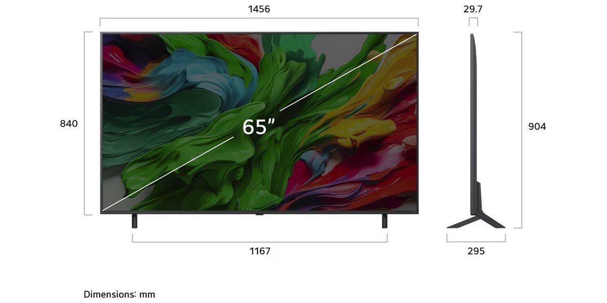 LG 65QNED85A - TV Mini LED 4K de 164 cm